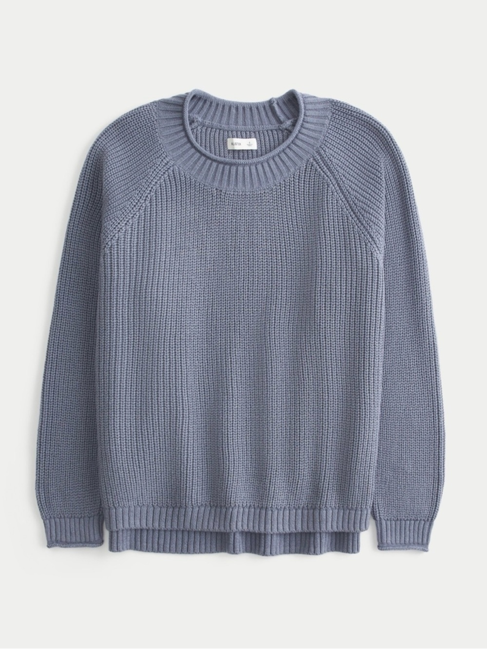 NWT Women’s Hollister Oversized Roll-Neck Crew Sweater - Dark Blue Gray - Medium